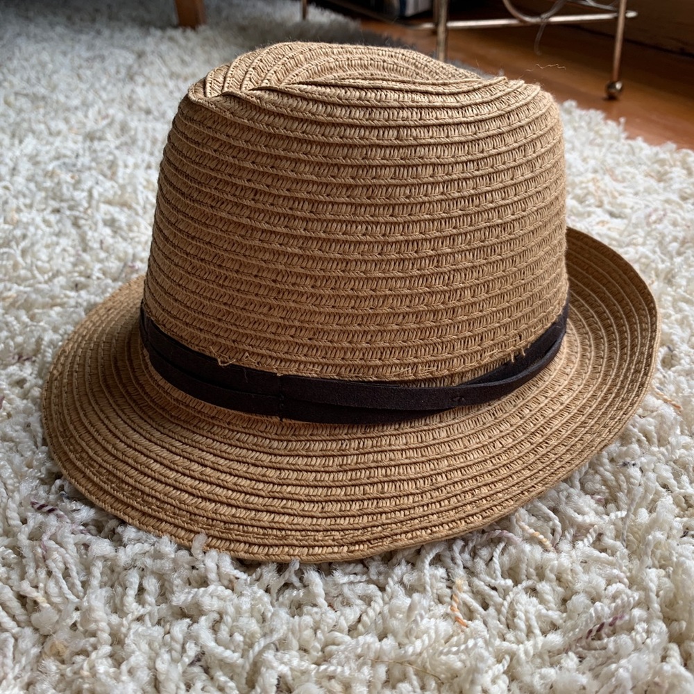 Janie and Jack Straw Fedora Hat